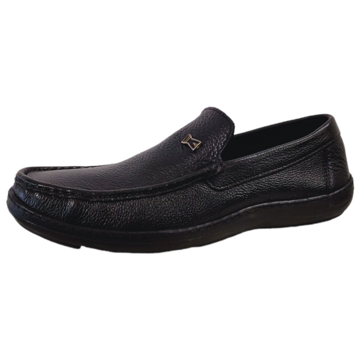 New Shoric Milled Men's Semi Formal Shoes (Black)