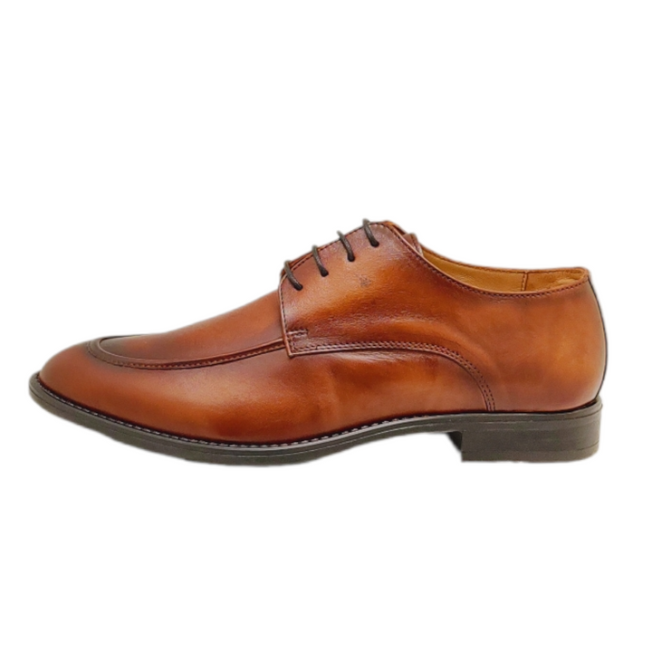 Brent Shoes Men's New Roby Cardin Imperial Leather Formal Shoes (Tan)