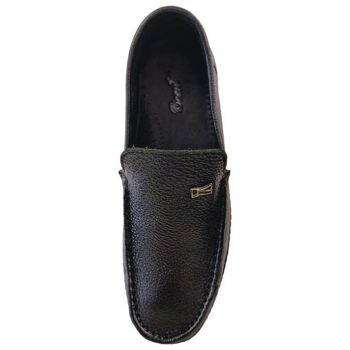 New Shoric Milled Men's Semi Formal Shoes (Black)