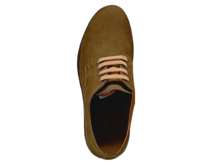 Vento Men's Semi Formal Shoes (Olive)