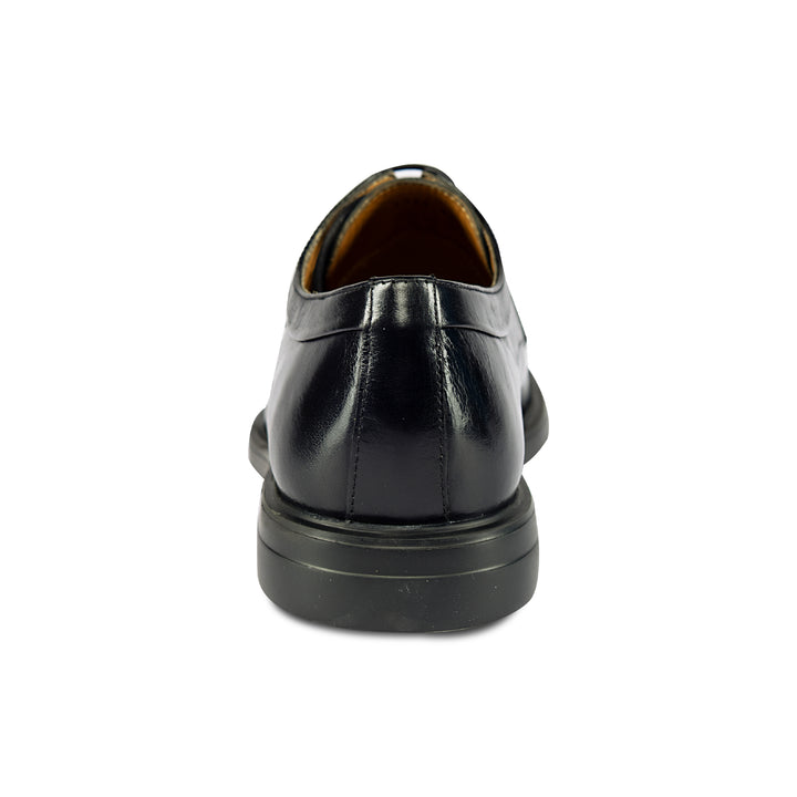 Brent Shoes Men's TW 1786 Black Derby Leather Formals