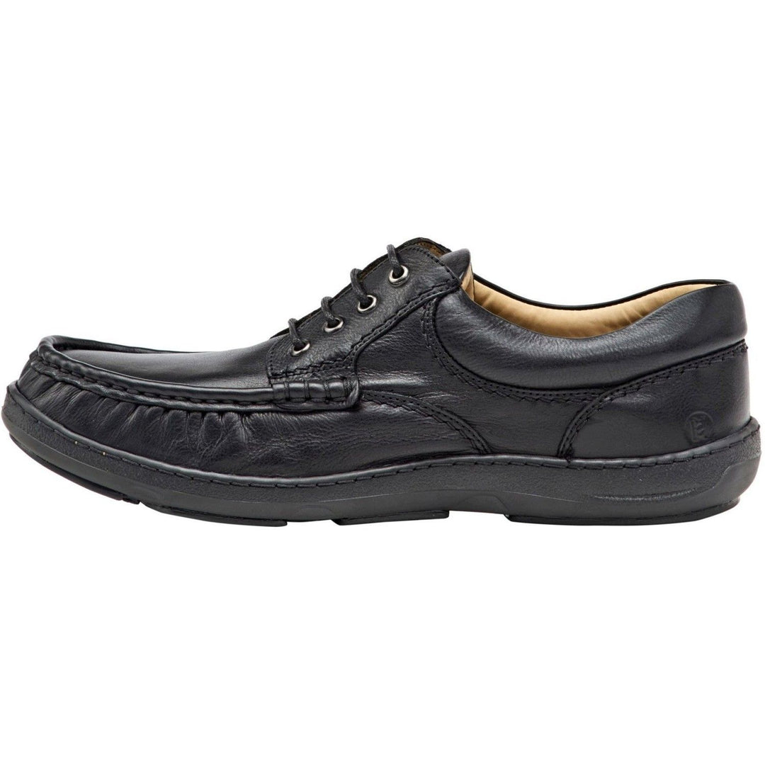 Stealth Black Men's Semi Formal Shoes (Black)