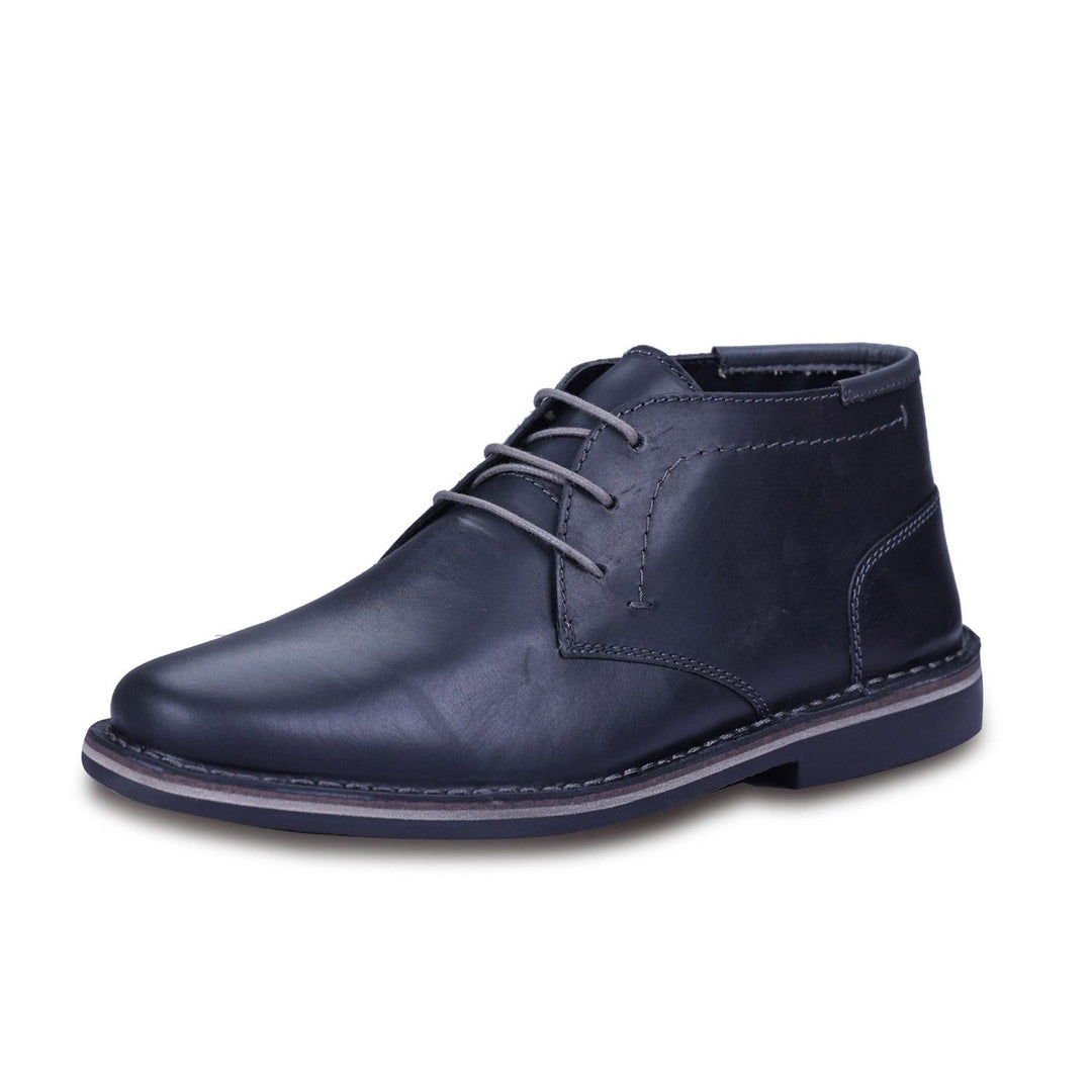 Harken Men's Semi Formal Shoes (Black)